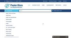 Desktop Screenshot of papier-store.nl